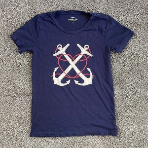 J. Crew anchor collector tee